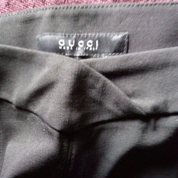 GUCCI TOM FORD BLACK PENCIL SKIRT NWOT ITALY 4 - Picture 3 of 14